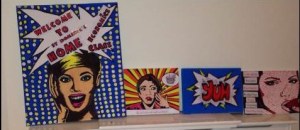 A splash of colour in the classroom